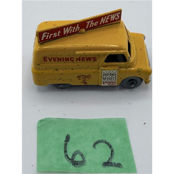 LESNEY/MATCHBOX NO. 42 EVENING NEWS VAN