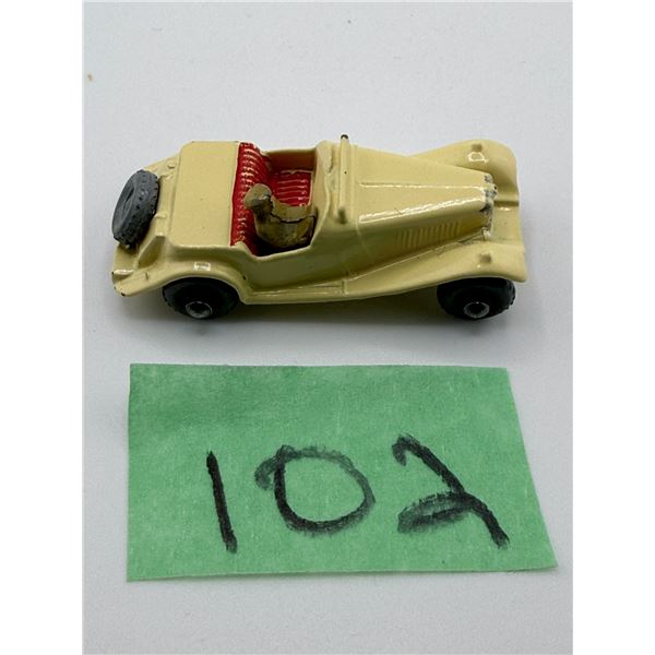 LESNEY/MATCHBOX NO. 19A MG TD SPORTS CAR