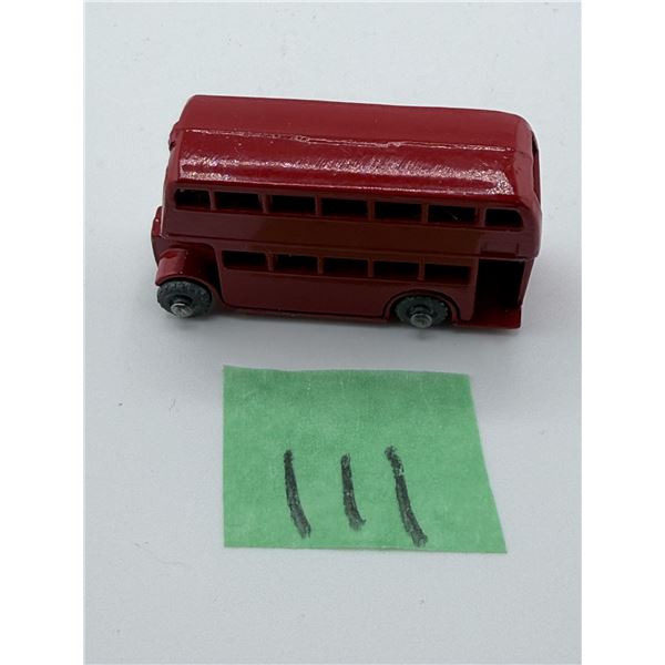 LESNEY/MATCHBOX NO. 5 DOUBLE-DECKER LONDON BUS