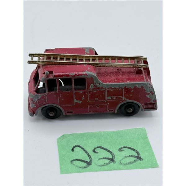 LESNEY/MATCHBOX NO. 9 MERRYWEATHER MARQUIS SERIES III FIRE ENGINE DIECAST
