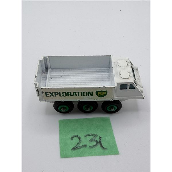 LESNEY/MATCHBOX NO. 61 ALVIS STALWART DIECAST – BP EXPLORATION WHITE