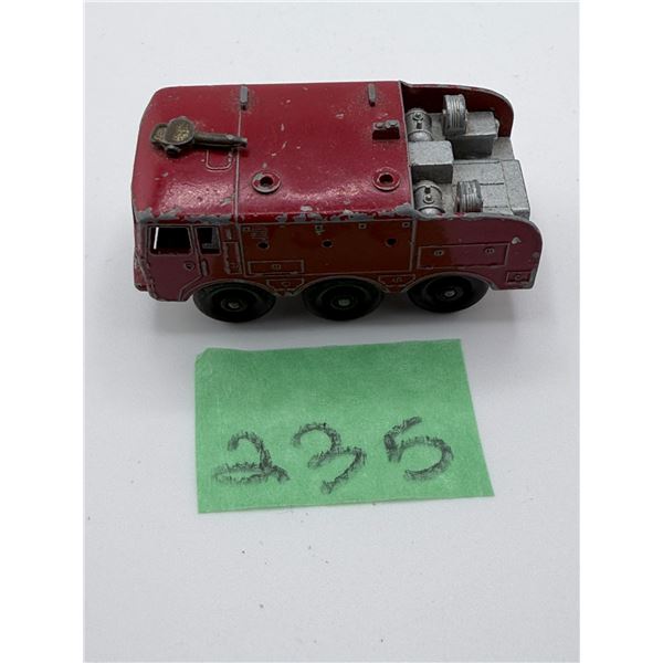 LESNEY/MATCHBOX NO. 63 FOAMITE CRASH TENDER DIECAST FIRE VEHICLE