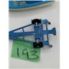 Image 2 : MATCHBOX LESNEY NO. 9 TOY BOAT AND DIECAST TRAILER