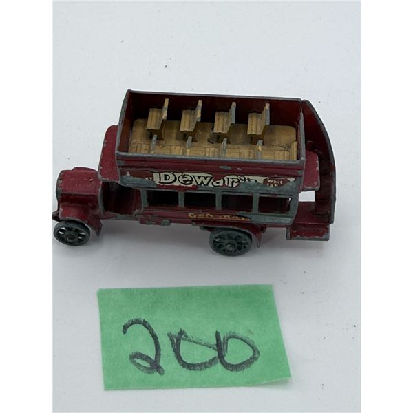 LESNEY/MATCHBOX NO. Y-2 DIECAST B-TYPE BUS