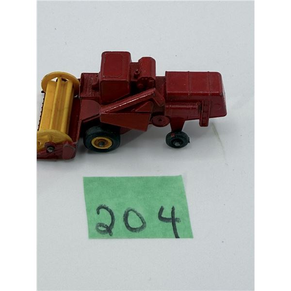 LESNEY/MATCHBOX NO. 65 DIECAST CLAAS COMBINE HARVESTER