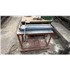 Image 1 : ROPER WHITNEY CH2420 MANUAL SHEET METAL CHEEK BENDER, 20 GA CAPACITY MOUNTED ON MOBILE CART