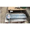 Image 2 : ROPER WHITNEY CH2420 MANUAL SHEET METAL CHEEK BENDER, 20 GA CAPACITY MOUNTED ON MOBILE CART