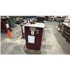 Image 2 : FLAGLER 15-100 INDUSTRIAL 20 GAUGE STAND ALONE POWER FLANGER ON MOBILE DOLLY