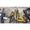 Image 1 : GROUP OF 3 DEWALT ELECTRIC POWER TOOLS- RECIPROCATING SAW, 2" DIE GRINDER & 3/8" VSR DRILL