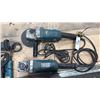 Image 2 : GROUP OF 4 MAKITA ELECTRIC POWER TOOLS- 3 GRINDERS & 1 DRILL