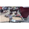 Image 1 : GROUP OF MILWAUKEE POWER TOOLS- 2 CORDLESS DRILLS WITH BATTERIES & 2 ELECTRIC DRILLS