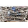 Image 3 : SMALL 1/2HP AIR COMPRESSOR IN CAGE WITH 2 AIR LINES