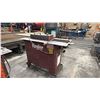Image 1 : FLAGLER 16-000, 20 GAUGE PITTSBURGH SHEET METAL FORMING MACHINE ON MOBILE CART