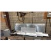 Image 2 : GROUP OF ASSORTED METAL INCLUDING ONE LARGE SHEET, APPROX 11 ROLLS OF 1" GALVANIZED METAL & SCRAP