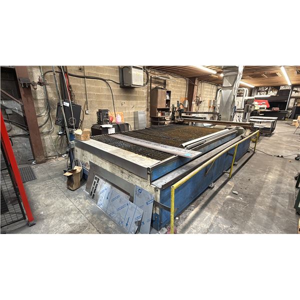 MESSER HYPERTHERM CNC PLASMA & CUTTER TABLE WITH HYPERTHERM EDGE PRO CONTROLLER & HYPERTHERM