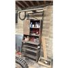 Image 1 : METAL CABINET WITH ASSORTED SHOP ITEM CONTENTS