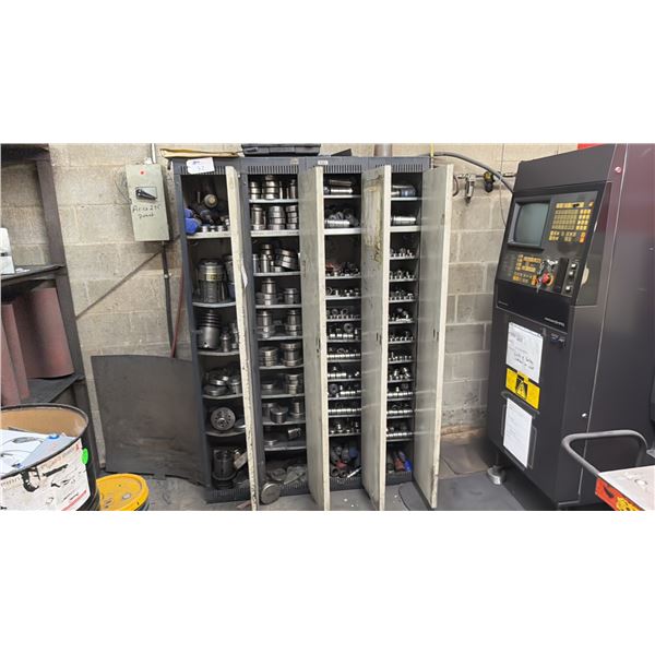 4 LOCKERS FILLED WITH ASSORTED PUNCH AND DIE *COMPATIBLE WITH BOTH LOT 50 & 51*