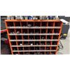 Image 4 : ORANGE MOBILE PARTS ORGANIZER WITH ASSORTED PUNCH AND DIES *COMPATIBLE WITH BOTH LOT 50 & 51*