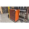 Image 2 : ORANGE MOBILE PARTS ORGANIZER WITH ASSORTED PUNCH AND DIES *COMPATIBLE WITH BOTH LOT 50 & 51*