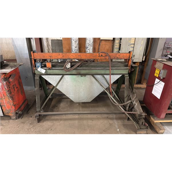 SHEET METAL BENDING BRAKE MACHINE