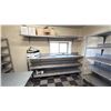 Image 3 : 5 WALL MOUNT METAL SHELVING UNITS & METAL TABLE