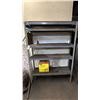 Image 2 : SHOP VAC, METAL SHELVING UNIT, MOPS, MOP BUCKETS, KITTY LITTER & BROOM