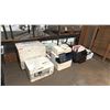 Image 1 : 4 ASSORTED OFFICE PRINTERS & 4 CHAIRS