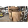 Image 2 : SMALL & LARGE PALLET OF CORRUGATED CARDBOARD BOXES
