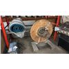 Image 1 : CUSTOM MADE MOBILE HEAVY DUTY SPOOL REEL & ROLL OF FILTER MESH MATERIAL