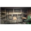 Image 1 : METAL SHELVING UNIT - MEASURES APPROX 10'L X 8'H X 30"D