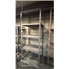 Image 3 : METAL SHELVING UNIT - MEASURES APPROX 10'L X 8'H X 30"D