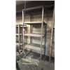 Image 2 : METAL SHELVING UNIT- MEASURES APPROX 40" X 30" X 8'H