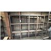 Image 1 : METAL SHELVING UNIT- MEASURES APPROX 8'L X 6'H X 2'D