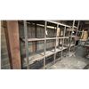 Image 2 : METAL SHELVING UNIT- MEASURES APPROX 8'L X 6'H X 2'D