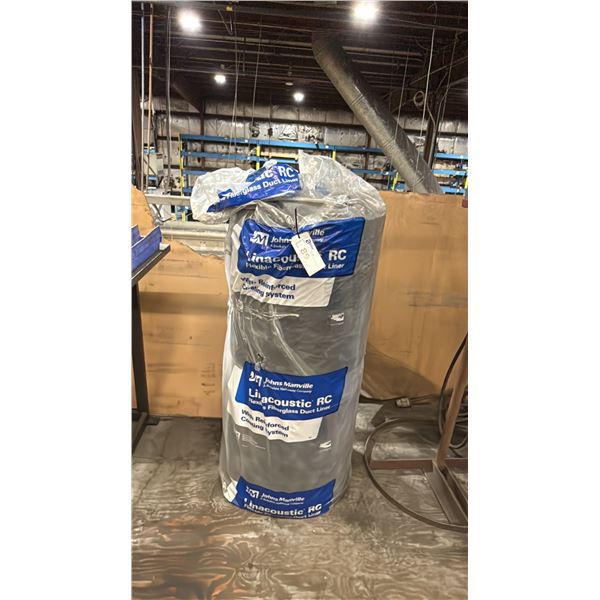ROLL OF FIBERGLASS DUCT LINER