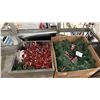 Image 2 : PALLET OF CHRISTMAS DECORATIONS INCLUDING CHRISTMAS TREE