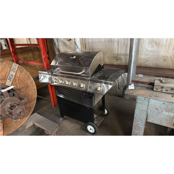 NEXGRILL STAINLESS STEEL 5 BURNER PROPANE BBQ WITH SIDE BURNER