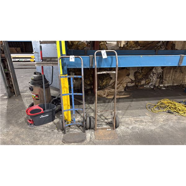 PAIR OF 2 WHEEL HAND TRUCKS