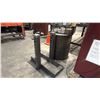 Image 2 : ROUND METAL STAND & METAL ADJUSTABLE HEIGHT SPOOL HOLDER