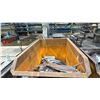 Image 3 : LARGE MOBILE METAL DUMP BIN WITH ASSORTED SCRAP METAL CONTENTS