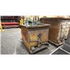 Image 4 : MOBILE METAL DUMP BIN WITH ASSORTED SCRAP METAL CONTENTS