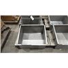 Image 3 : GROUP OF 5 METAL SCRAP BINS WITH FORKLIFT SLOTS & METAL CART