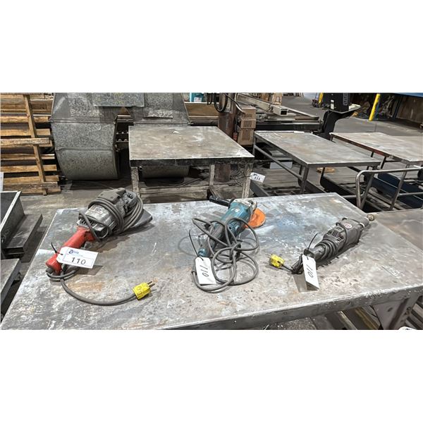 2 ELECTRIC GRINDERS & DIE GRINDER