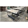 Image 1 : METAL MOBILE SHOP CART- MEASURES APPROX 45"L X 29"D X 35"H