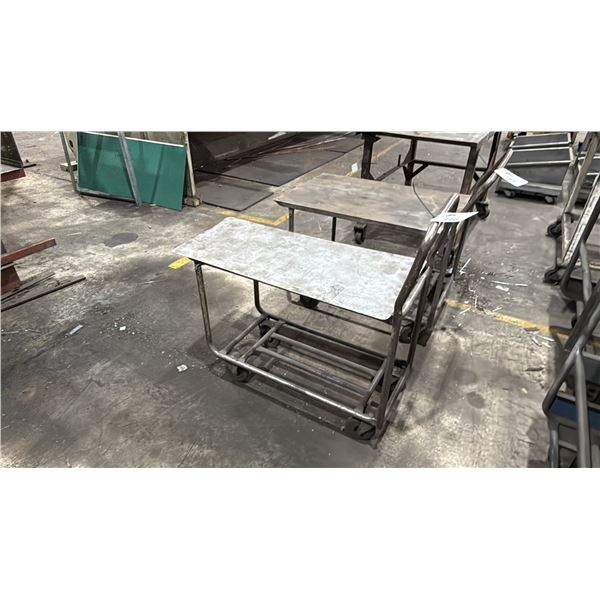SMALL MOBILE METAL SHOP CART