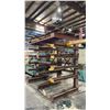 Image 1 : LARGE WELDED TOGETHER CANTILEVER MATERIAL STORAGE SYSTEM *CONTENTS NOT INCLUDED*