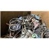 Image 4 : LARGE METAL SCRAP BIN FULL OF ASSORTED PARTS ONLY POWER TOOLS