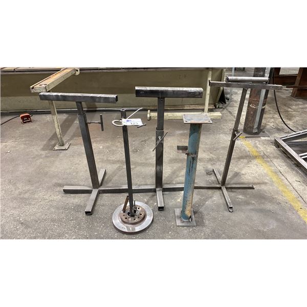 5 ASSORTED MATERIAL STANDS