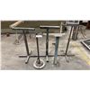 Image 1 : 5 ASSORTED MATERIAL STANDS