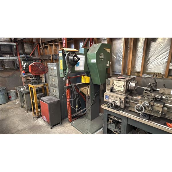 MILFORD 3-24-500-B INDUSTRIAL RIVETING MACHINE